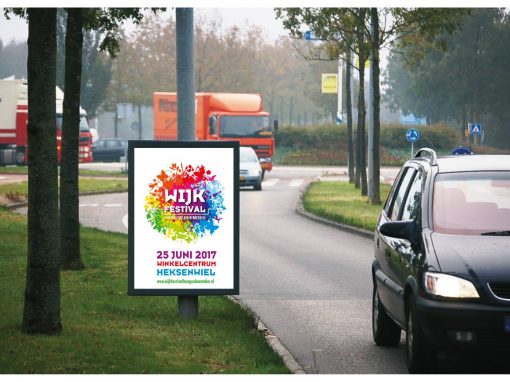 Wijkfestival Haagse Beemden logo en huisstijl